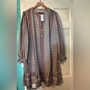 NWT Loft Stylish Patterned Dress